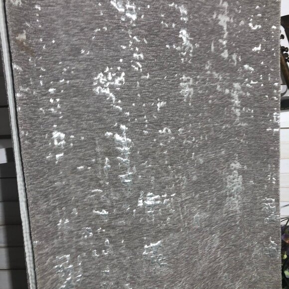 Glitz Shimmering Sequin Table Runner for Home Decor Tassel Accents Silver Gray - Picture 10 of 13